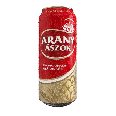 Arany ászok dobozos sör 0,5l, drs