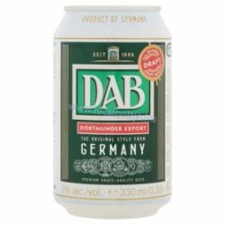 DAB ORIGINAL DOBOZOS 0.33L,...