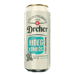Dreher hidegkomlós II. dobozos sör 0,5l, drs