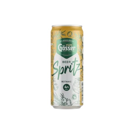 Gösser Beer Spritz "Botanic" 4%, 0,33 dob., drs