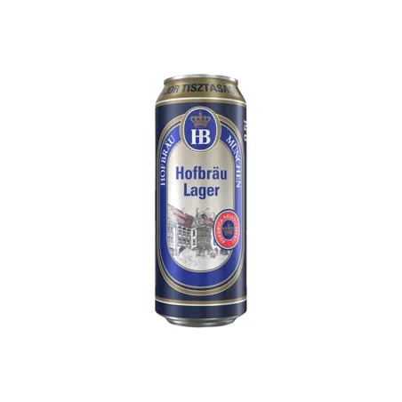 Hofbräu München Lager világos sör 4% 0,5 l, drs