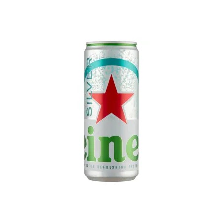 Heineken silver dobozos sör 0,33l 4%alk., drs