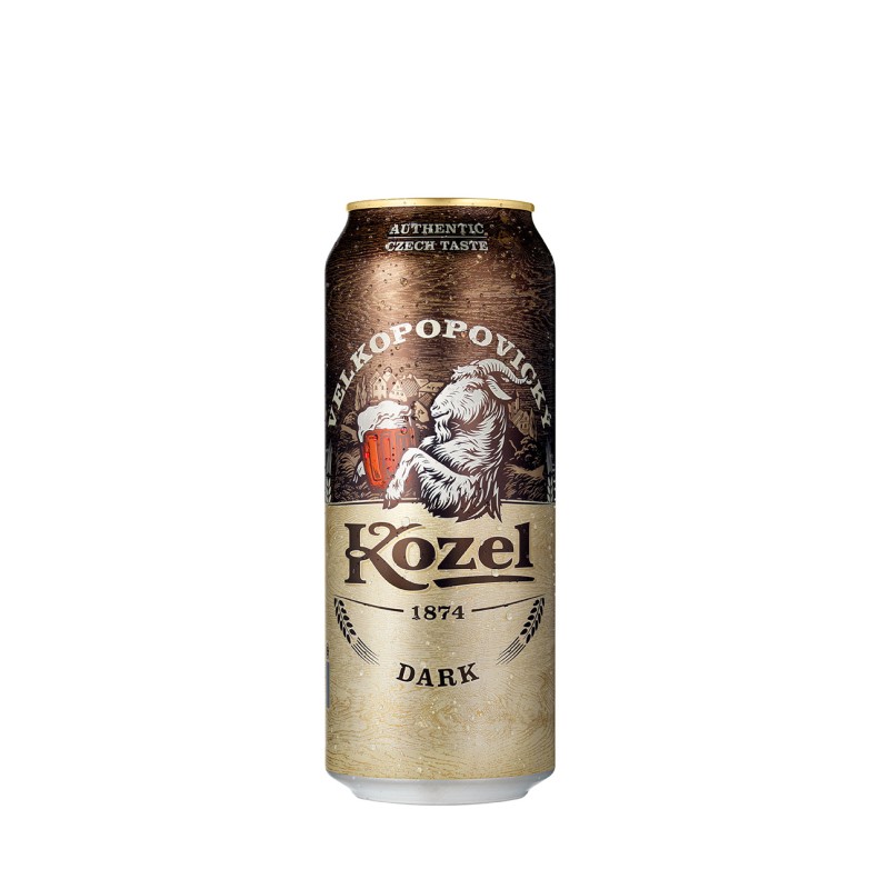 Kozel dobozos dark (Cerny) sör 0,5l, drs