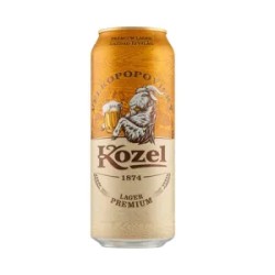 Kozel premium dobozos sör...