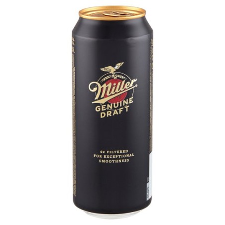 Miller Genuine Draft világos sör 4,7% 0,5 l, drs