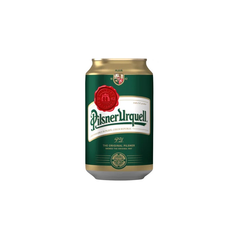 Pilsner urquell dobozos sör 0,33l, drs