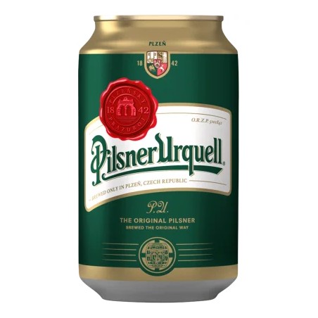 Pilsner urquell dobozos sör 0,33l, drs