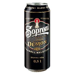 Soproni 0,5l dob.sör óvatos duhaj démon, drs