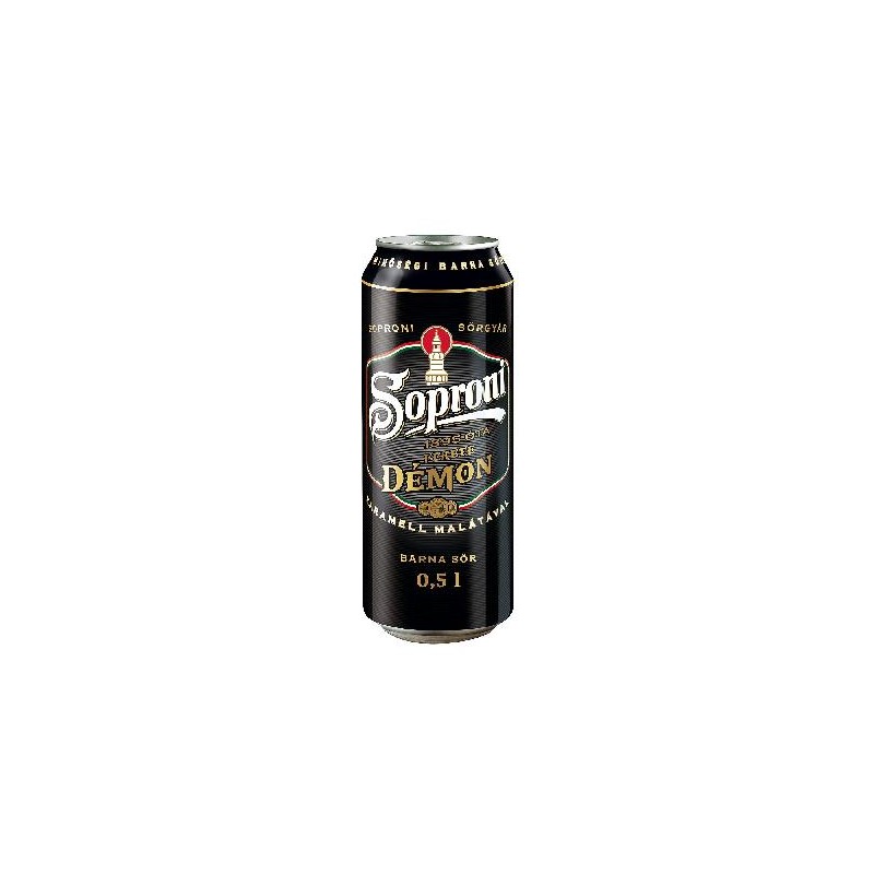 Soproni 0,5l dob.sör óvatos duhaj démon, drs