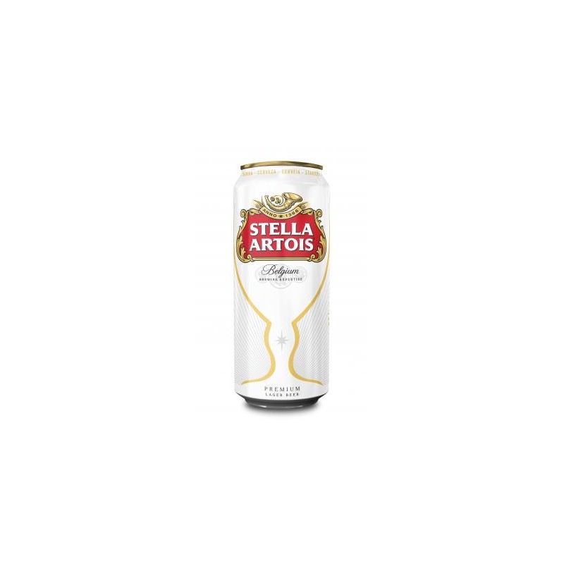 Stella Artois dobozos sör 0,5l, drs