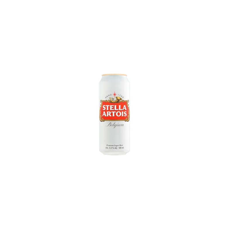 Stella Artois dobozos sör 0,5l, drs