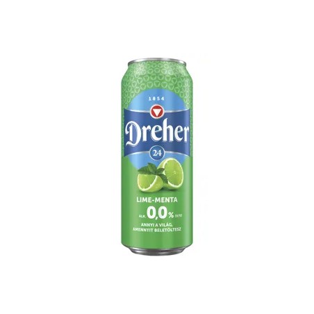 Dreher 24 dobozos lime-menta sör 0,5l, drs