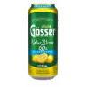 Gösser N.Z.0,5l dobozos sör citrom 0,0%, drs