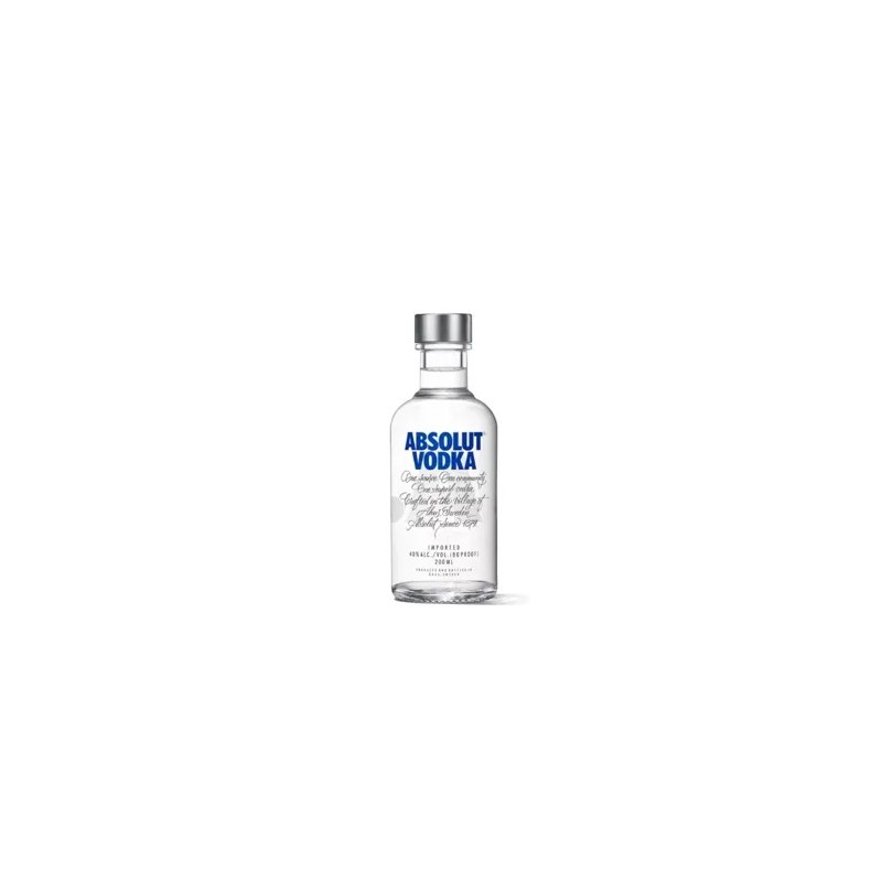 Absolut vodka 40% 0,2l, drs