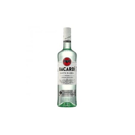 Bacardi carta blanca 37,5% rum 1l, drs