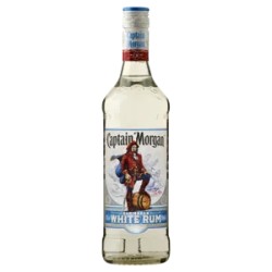 Captain Morgan White rum 37,5% 0,7l, drs