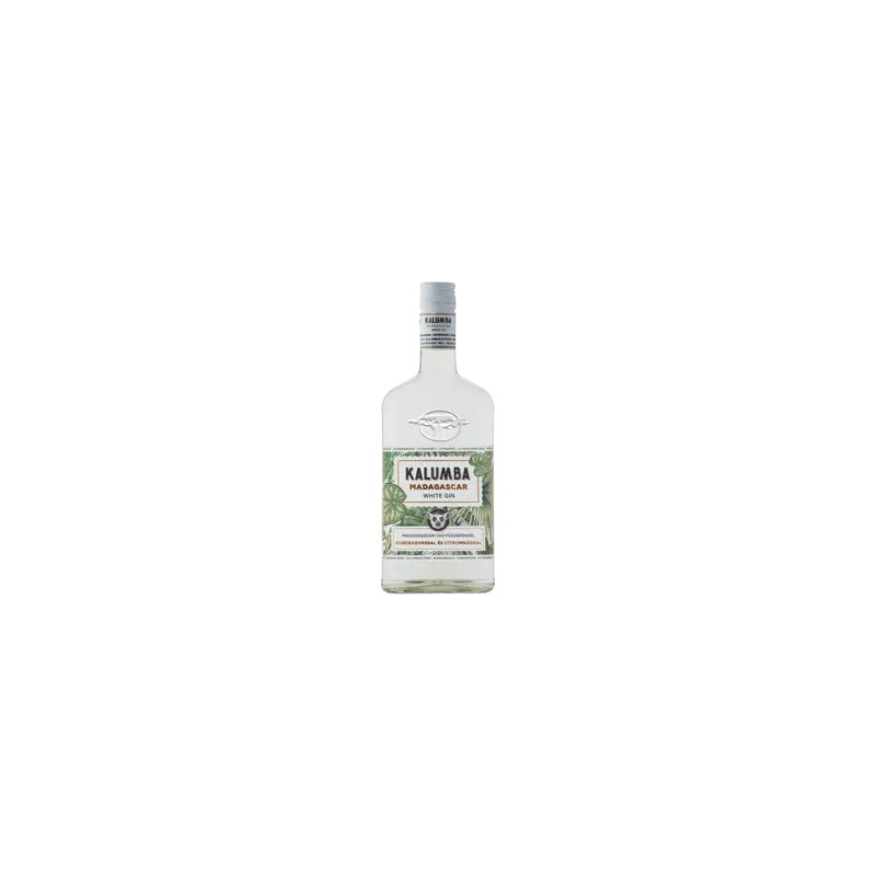 Kalumba Madagascar White Dry Gin Kubebaborssal és citromnáddal 37,5% V/V | 0,7 l