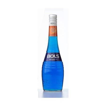 Bols 21% blue curacao likőr 0,7l, drs