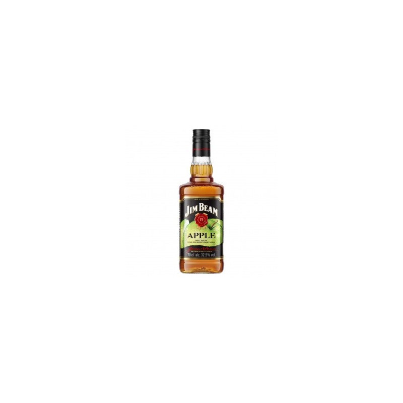 Jim Beam 32,5% apple (almás) whiskey 0,7l, drs