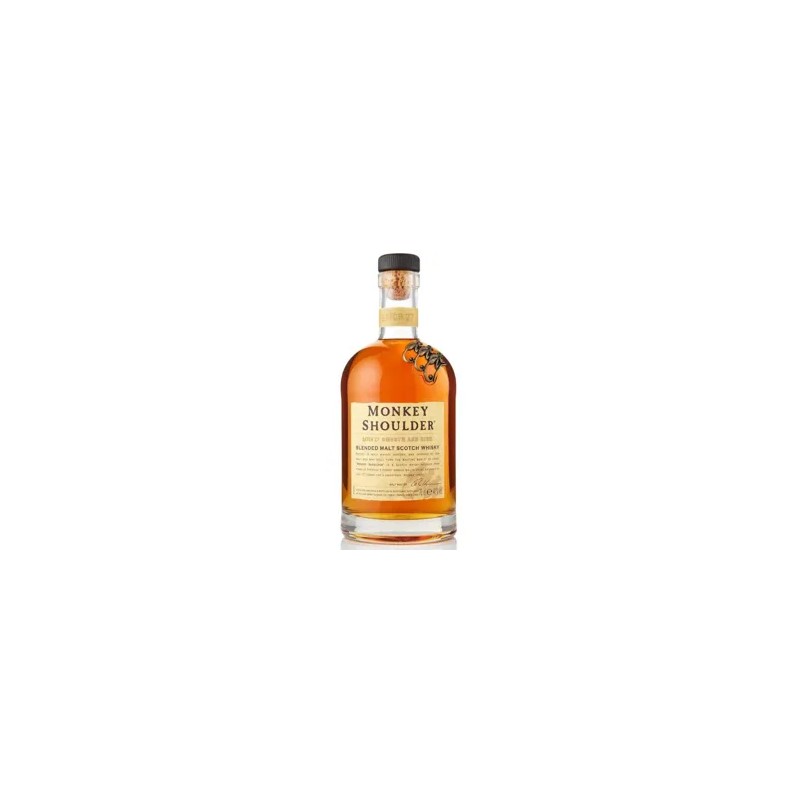 Monkey 40% shoulder whisky 0,7l, drs