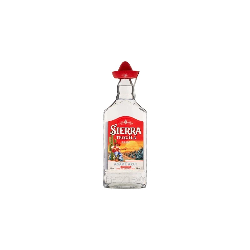 Sierra Tequila Blanco 38% tequila 0,5l, drs