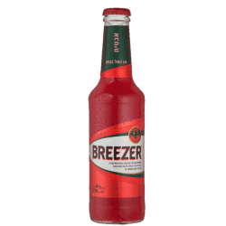 Bacardi breezer 4%...