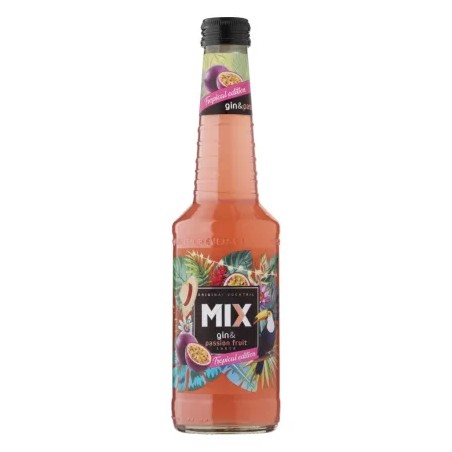 MIX Gin & Passiógyümölcs alk. 4% 0,33l, drs