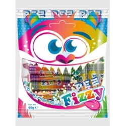 Pez fizzy tasakban 10x6g