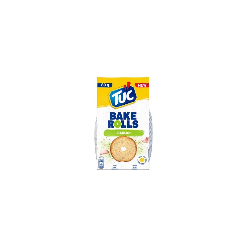 TUC Bake rolls fokhagymás 80g