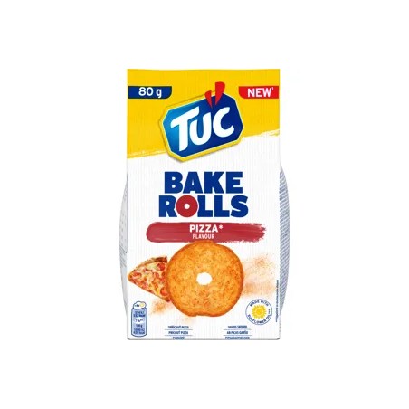 TUC Bake rolls pizza ízű 80g