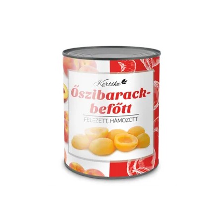 Kertike őszibarack befőtt 820/480g