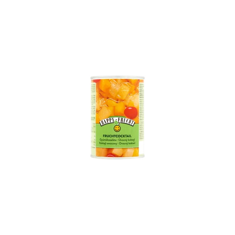 Happy frucht gyümölcs koktél 410/240g