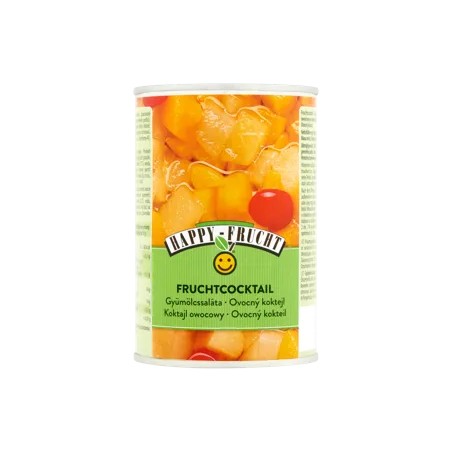Happy frucht gyümölcs koktél 410/240g