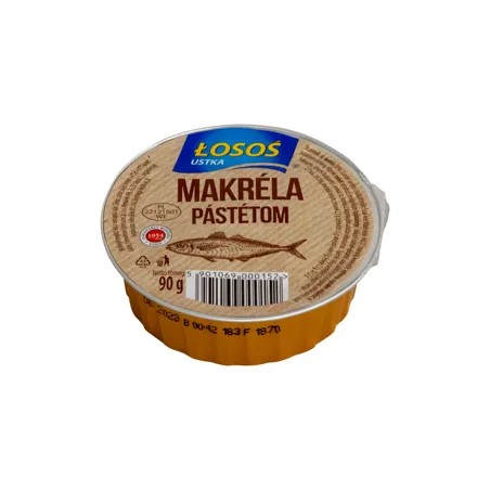 Losos makréla pástétom 90g