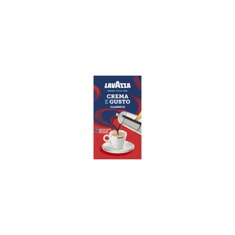 Lavazza Crema e Gusto Őrölt Kávé 250g