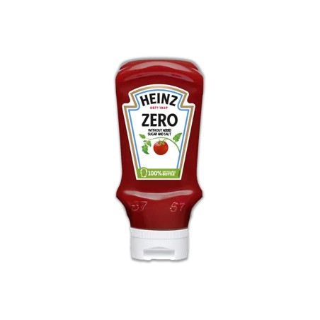 Heinz ketchup zero 425g/400ml