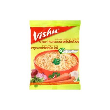 Vishu csirkehús ízű instant tésztás leves 60 g