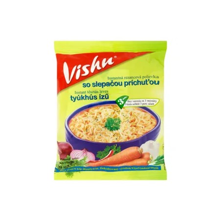 Vishu instant tészta tyúkhús izű 60g