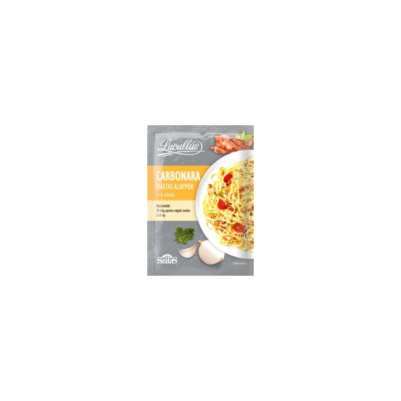 Lucullus carbonara mártás alappor 26g