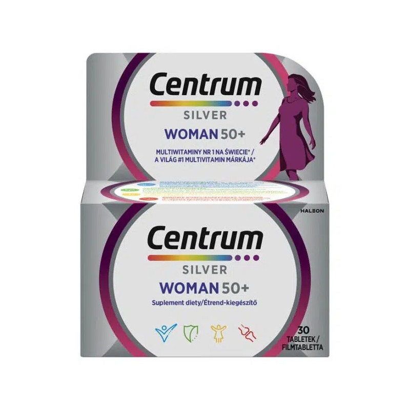 Centrum multivitamin 50+ női 30db