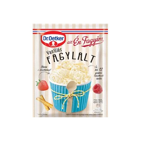 Dr.Oetker fagylaltpor vaníliás 82g