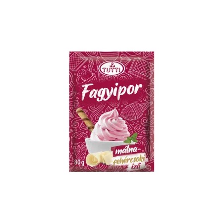 Tutti fagyipor málnás-fehércsoki 80g