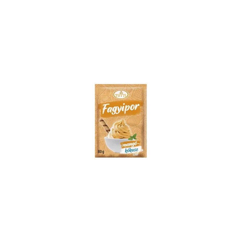 Tutti fagyipor mangós-kókusz 80g