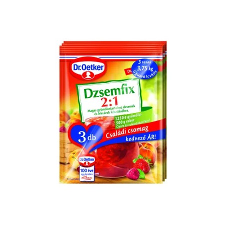 Dr.Oetker dzsemfix 2 :1 családi 3x25g