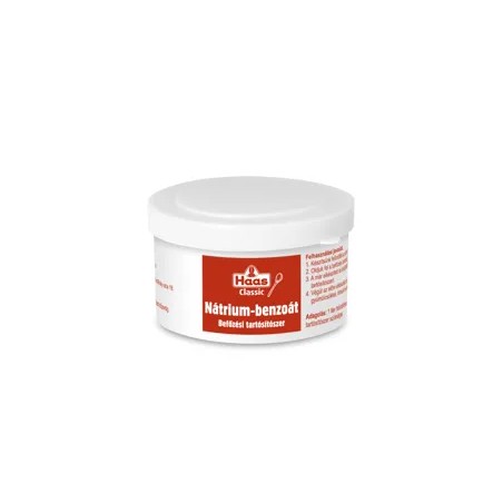 Haas nátrium benzoát tégelyes 60g