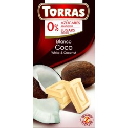 Torras cukormentes kókuszos fehércs.75g