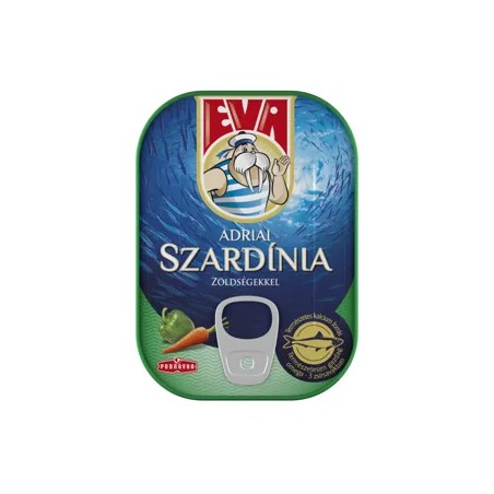 Eva szardínia zölds. paradics.márt.100g