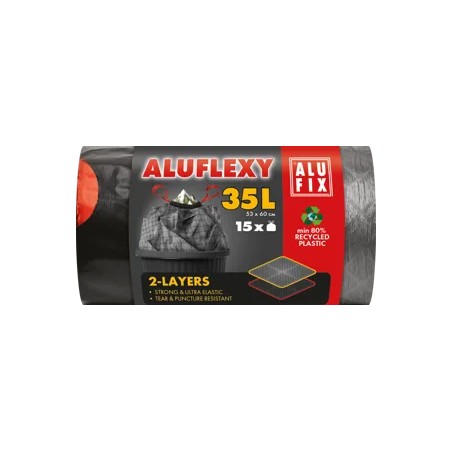 Alufix Aluflexy szemeteszsák 35l/15db