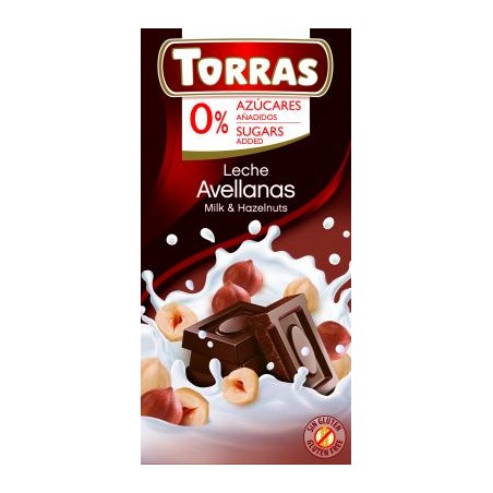 Torras cukormentes mogyorós tejcsok.75g