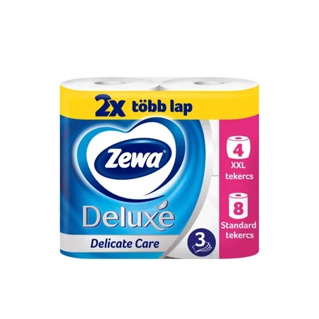 Zewa toalettpapír 3r. del.care xxl 4tek